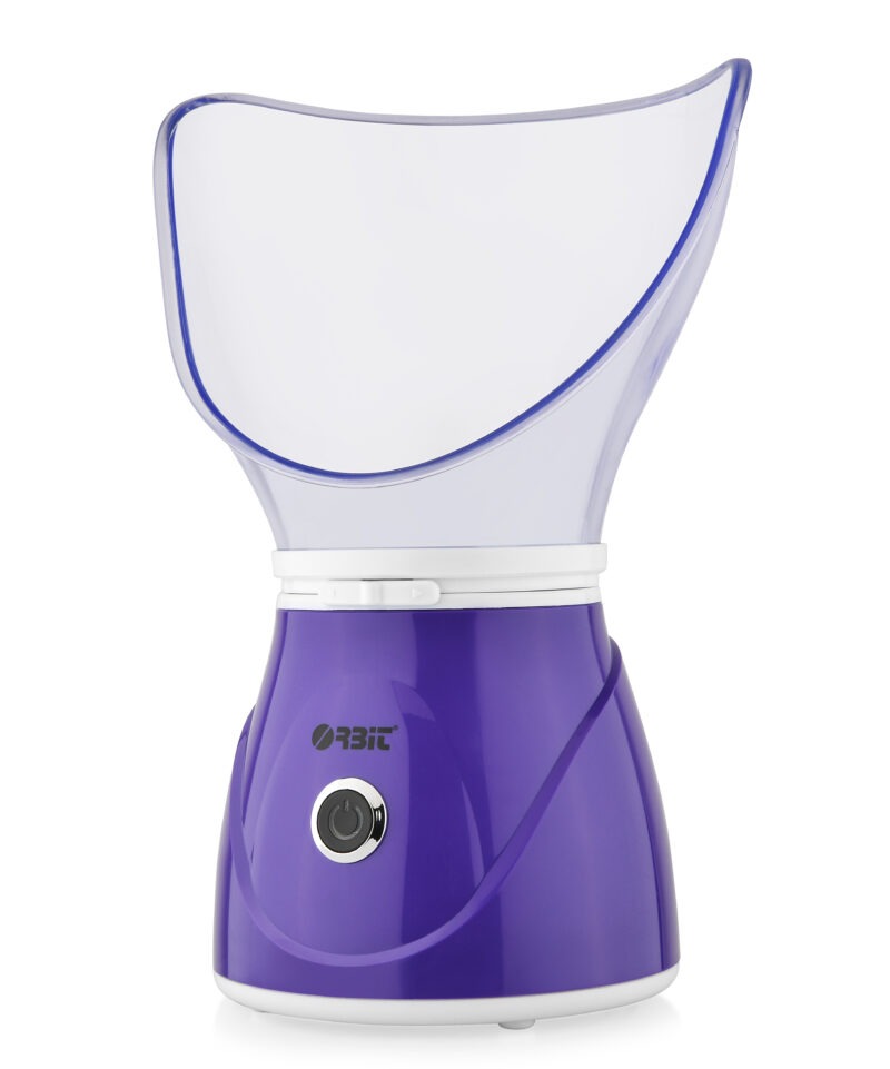 Orbit 2 in 1 Safe nasal and Facial Steamer For Home Spa Face - Purple