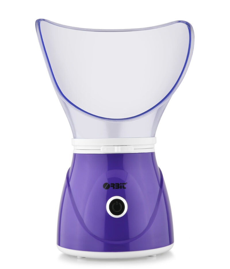 Orbit 2 in 1 Safe nasal and Facial Steamer For Home Spa Face - Purple