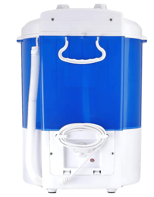 Orbit Electric Mini Portable Washing Machine with Spin Dryer Portable Single Tub Washer, 3 kg Single-Tub, For Baby Clothes and Small Items
