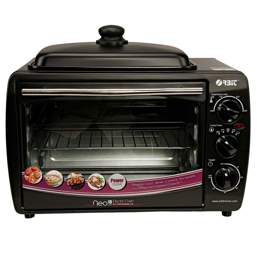 Orbit Neo 18 Litre 1200W Electric Convection OTG Oven Toaster Grill